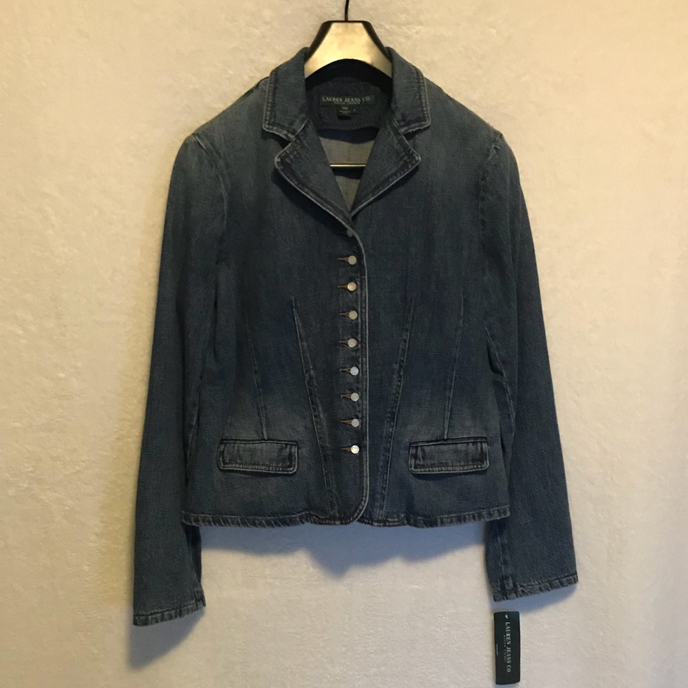 Lauren Ralph Lauren Button Down Jean Jacket
